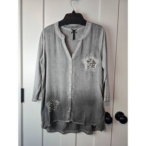 Key Largo Top Sz XS Gray Hombre